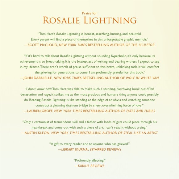 Rosalie Lightning: A Graphic Memoir by Tom Hart COMICS & GRAPHIC NOVELS - Picture 8 of 10